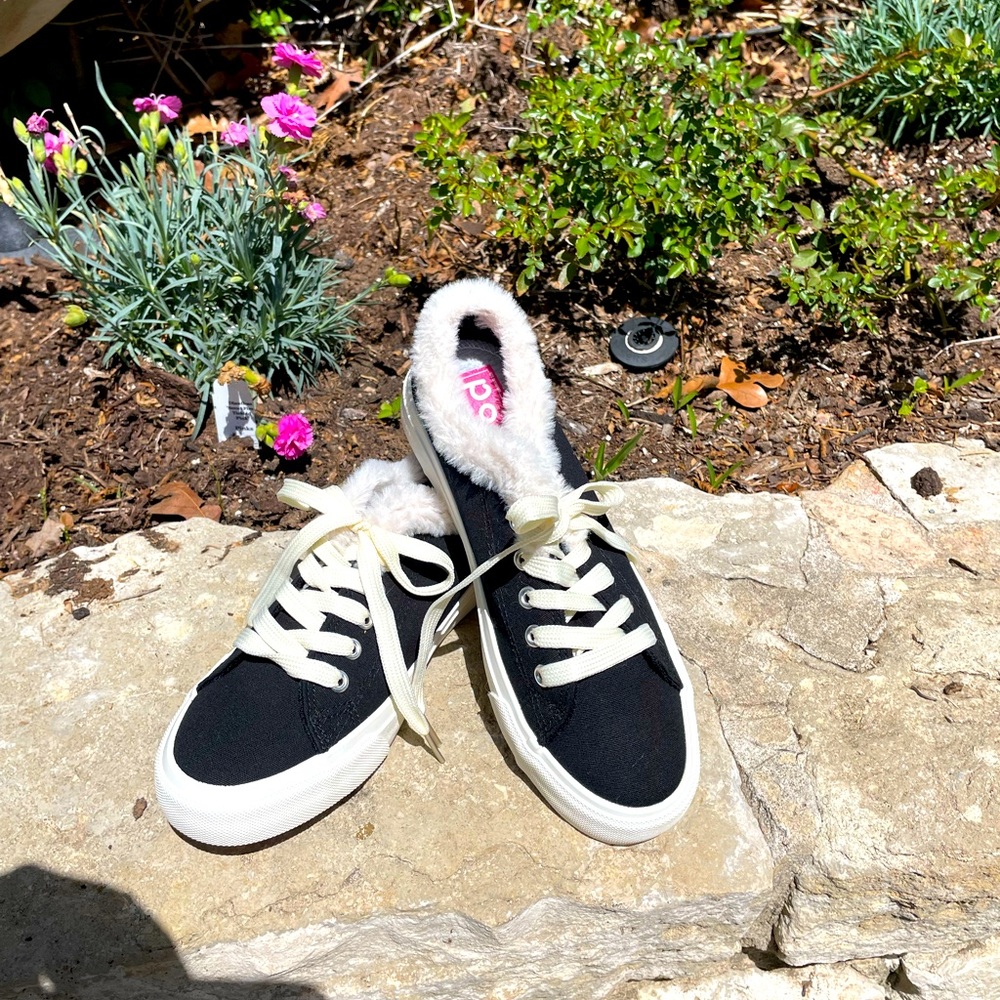 Pop Zephyr, black, Slip-on Shoes, size 8.5